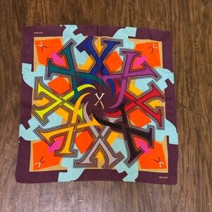Xerjoff Colorful Geometric Pattern Scarf
